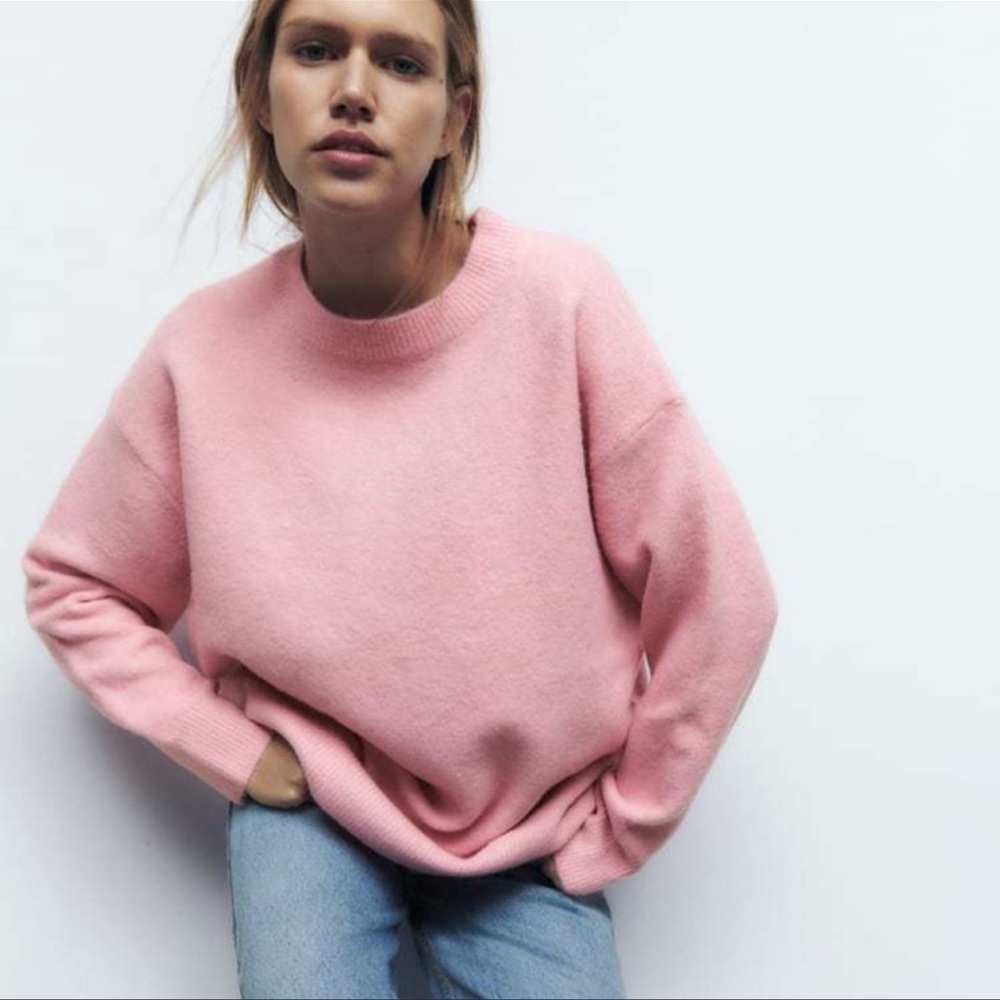 Zara Oversized Soft knit Sweater - Picture 7 of 7